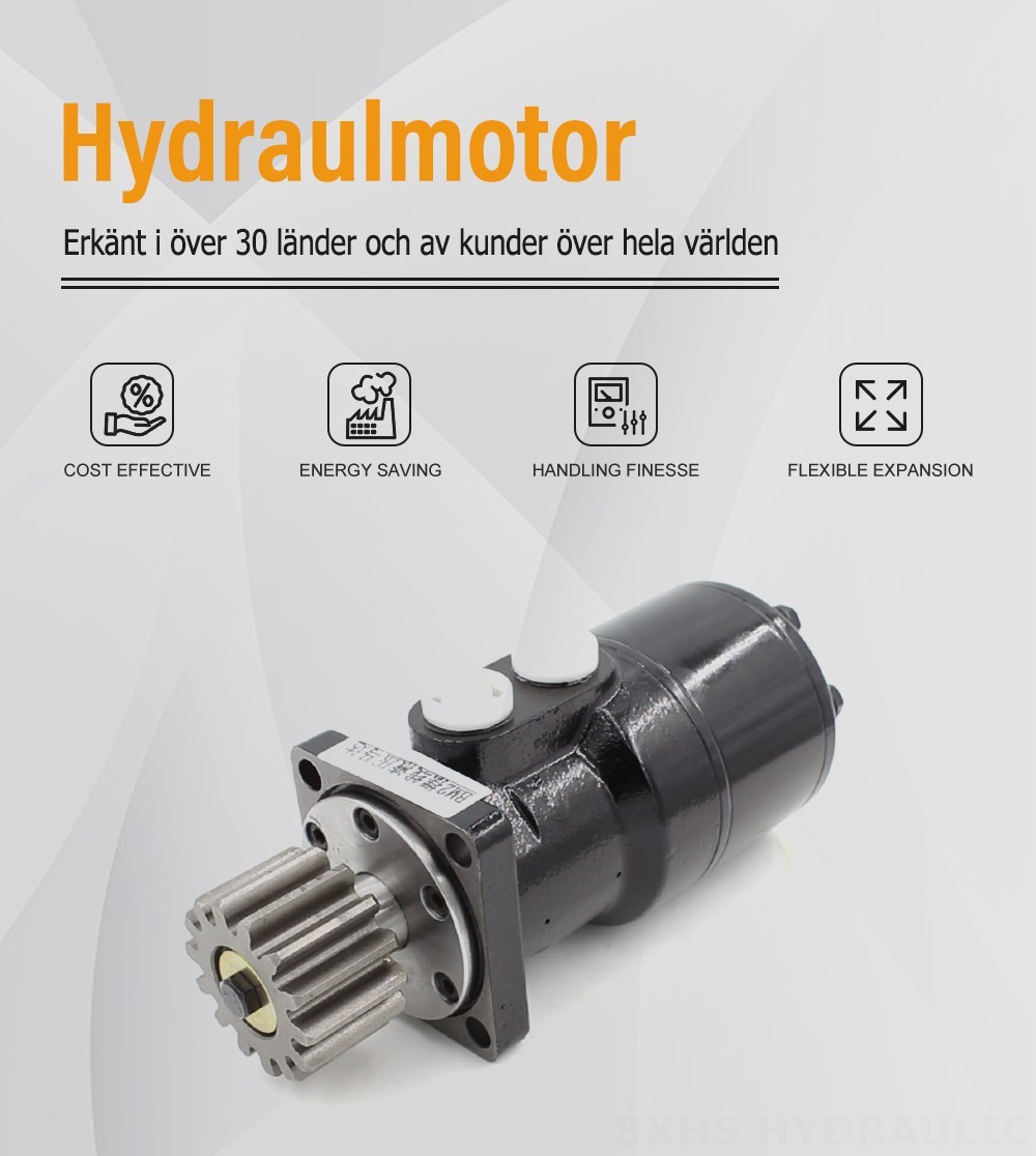 BMR_Cycloid Hydraulmotor-2 63 cc/varv 53 L/min hydraulmotor